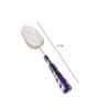 The Gardenia Blue & White Stainless Steel Ice Scoop