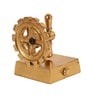 The Gearlock Bookend Gold & Black