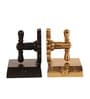 The Gearlock Bookend Gold & Black