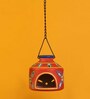 The Glowing Red Terracotta Hanging Tea Light Holder