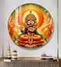 The God Of Tranquility Acrylic Round Wall Art