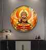 The God Of Tranquility Acrylic Round Wall Art