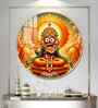 The God Of Tranquility Acrylic Round Wall Art