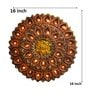 Ethnic Terracotta 31 Diya Thali (Gold)