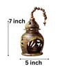 Nest Gold Terracotta Hanging Tea Light Holder (Pack Of 2)
