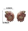 Shubh Labh Trunk Terracotta Decor (Gold)