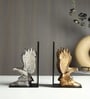 The Helion Pair Bookend Gold & Silver