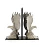 The Helion Pair Bookend Silver