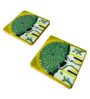 The Indo-Rome Tree Multicolour (4 x 4 Inches) Marble (Set of 2) Coasters
