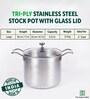 Silver 6.5 Litres Stainless Steel Non