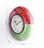 Multicolor Solid Wood Analog Wall Clock