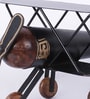 Brown Mdf & Mango Wood Aeroplane Miniature