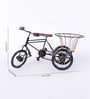 Black Mdf & Mango Wood Cycle Miniature
