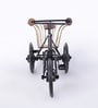 Black Mdf & Mango Wood Cycle Miniature