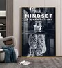 The Mindset Revolution Glass Finish Vertical Wall Art