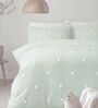 The Moss Desert Rose Sage Green AC Comforter Double Bed Size With 2 Pillow Covers