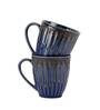 The Mug Shot 250ml Blue Ceramic (Set of 2) Coffee Mug