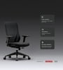 The Novice Mid Back Premium Ergonimic Chair In True Black Colour