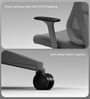 The Novice Mid Back Premium Ergonomic Chair in Lunar Grey The Novice Mid Back Premium Ergonomic Chair in Lunar Grey