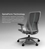 The Novice Mid Back Premium Ergonomic Chair in Lunar Grey The Novice Mid Back Premium Ergonomic Chair in Lunar Grey