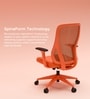 The Novice Mid Back Premium Ergonomic Chair in Spiced Orange The Novice Mid Back Premium Ergonomic Chair in Spiced Orange
