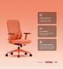 The Novice Mid Back Premium Ergonomic Chair in Spiced Orange The Novice Mid Back Premium Ergonomic Chair in Spiced Orange