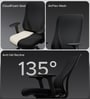 The Novice Mid Back Premium Ergonomic Chair in True Black The Novice Mid Back Premium Ergonomic Chair in True Black