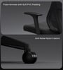 The Novice Mid Back Premium Ergonomic Chair in True Black The Novice Mid Back Premium Ergonomic Chair in True Black
