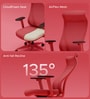 The Novice Premium Ergonomic Chair In Ember Red Colour The Novice Premium Ergonomic Chair In Ember Red Colour