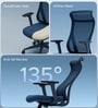 The Novice Premium Ergonomic Chair In Florence Blue The Novice Premium Ergonomic Chair In Florence Blue