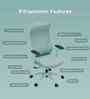 The Novice Premium Ergonomic Chair In Ice Green Colour