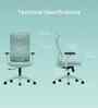 The Novice Premium Ergonomic Chair In Ice Green Colour