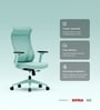 The Novice Premium Ergonomic Chair In Ice Green The Novice Premium Ergonomic Chair In Ice Green
