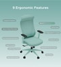 The Novice Premium Ergonomic Chair In Ice Green The Novice Premium Ergonomic Chair In Ice Green