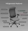 The Novice Premium Ergonomic Chair In Lunar Grey Colour