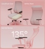 The Novice Premium Ergonomic Chair In Parisian Pink Colour The Novice Premium Ergonomic Chair In Parisian Pink Colour