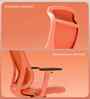 The Novice Premium Ergonomic Chair In Spiced Orange Colour