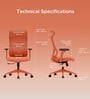 The Novice Premium Ergonomic Chair In Spiced Orange The Novice Premium Ergonomic Chair In Spiced Orange
