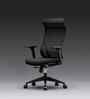 The Novice Premium Ergonomic Chair In True Black Colour