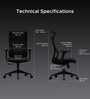The Novice Premium Ergonomic Chair In True Black The Novice Premium Ergonomic Chair In True Black