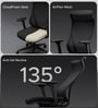 The Novice Premium Ergonomic Chair In True Black The Novice Premium Ergonomic Chair In True Black