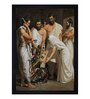 The Pandava Texture Paper Framed Art Print