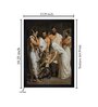 The Pandava Texture Paper Framed Art Print