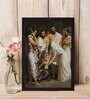 The Pandava Texture Paper Framed Art Print