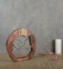 The People Flying Birds Silver Wood & Aluminium Figurine