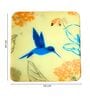 Yellow & Blue (4 x 4 Inches) Marble (Set of 2) Coasters