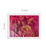 The Pink Magic Handmade Acrylic Paint On Canvas Unframed