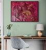 The Pink Magic Handmade Acrylic Paint On Canvas Unframed