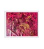 The Pink Magic Handmade Acrylic Paint On Canvas Unframed