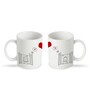 Brett 250ml White (Set of 2) Ceramic Coffee Mug